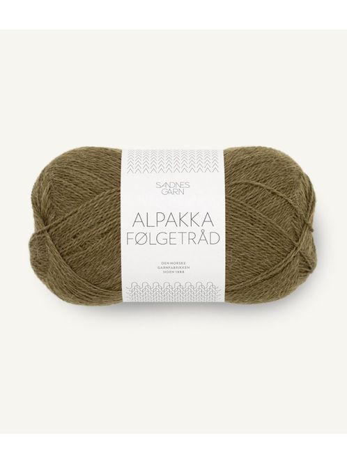 Hovedbilde Alpakka Følgetråd 9873 Dark Olive