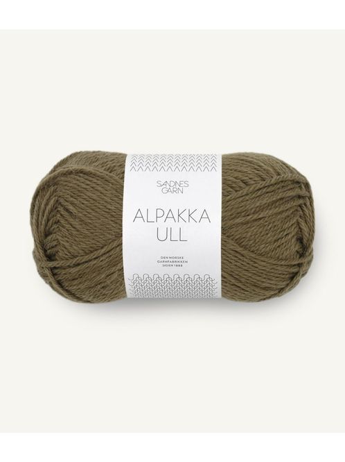 Hovedbilde Alpakka Ull 9873 Dark Olive