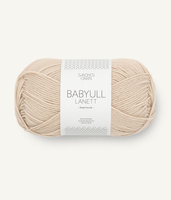 Hovedbilde Babyull Lanett 2321 Marzipan