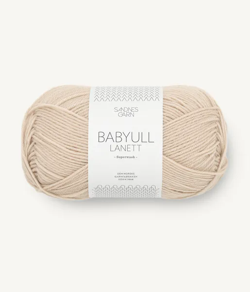 Hovedbilde 2321 Babyull Lanett Marsipan NY