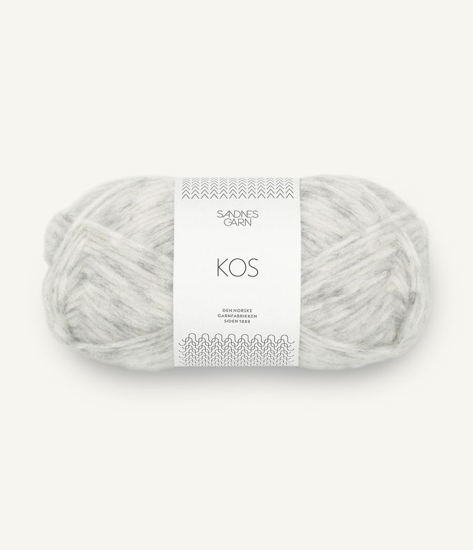 Kos 1021 Light Grey Melange
