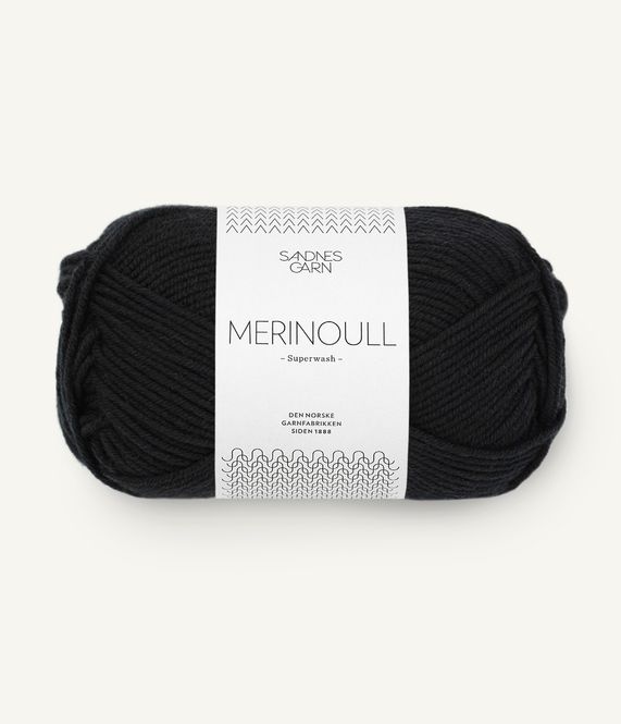 Hovedbilde Merinoull 1099 Black