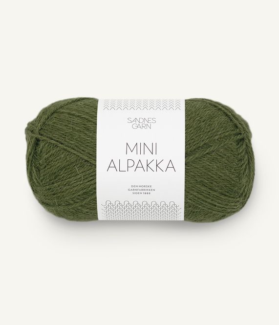Hovedbilde Mini Alpakka 9573 Moss Green