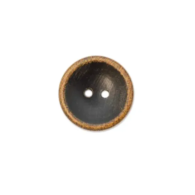 Hovedbilde Knapp 20 mm Mørk Brun 