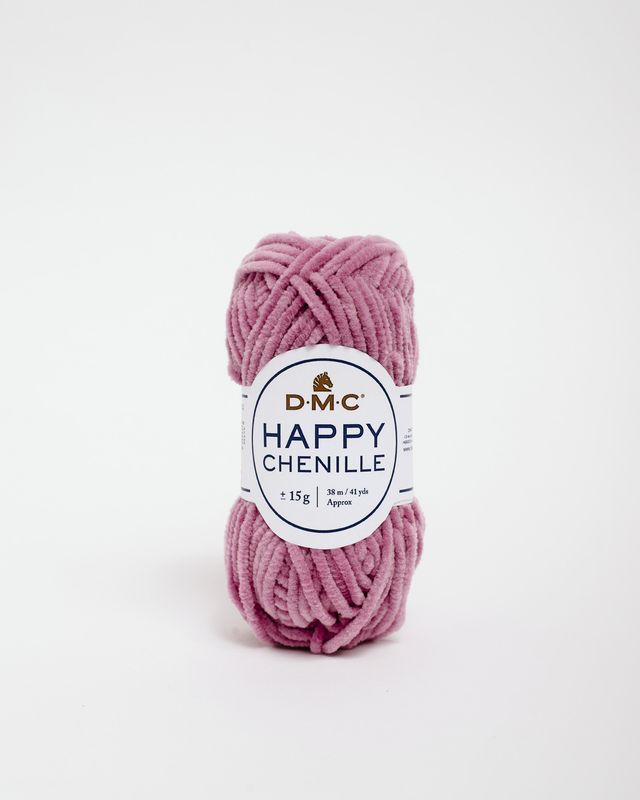 24 Happy Chenille Pink